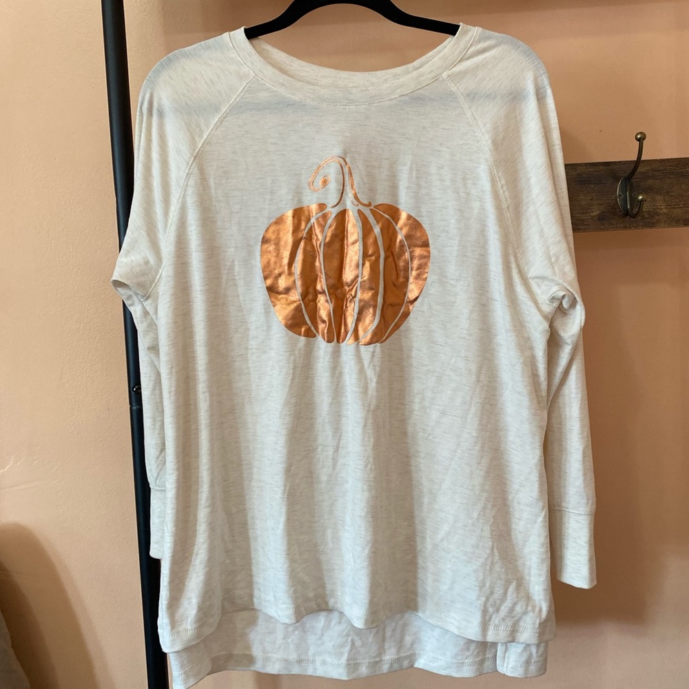 🍁State of Mine Pumpkin Graphic Long Sleeve Tee🍁